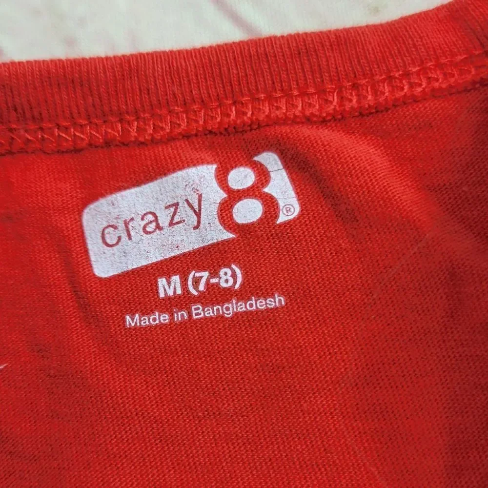 Crazy 8 patriotic shirt M7/8
